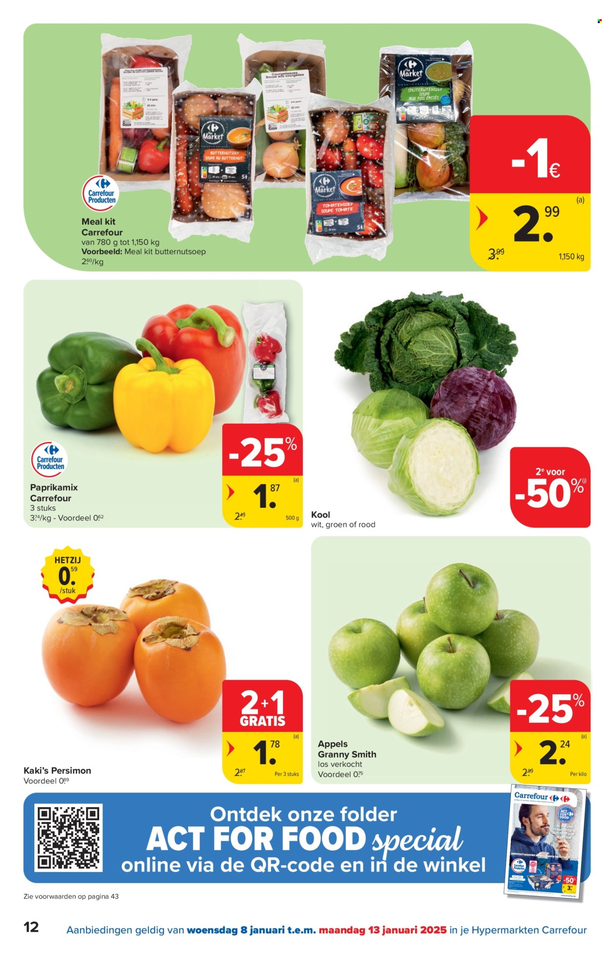 Carrefour hypermarkt-aanbieding - 08/01/2025 - 20/01/2025. Pagina 1