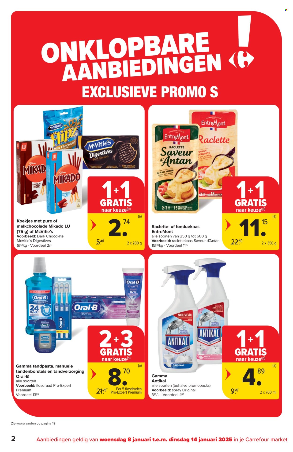 Carrefour market-aanbieding - 08/01/2025 - 14/01/2025. Pagina 1