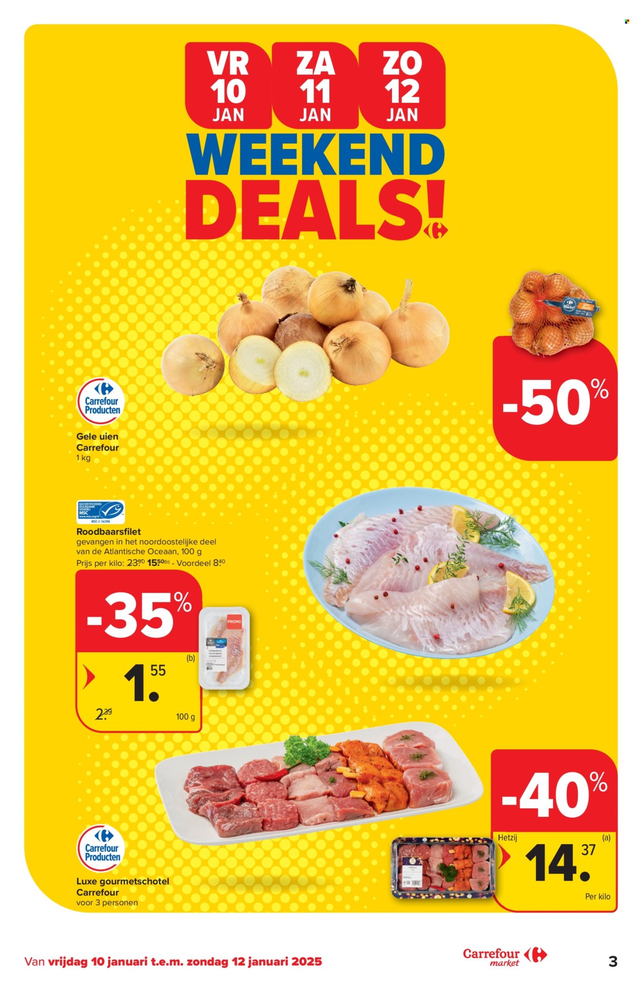 Carrefour market-aanbieding - 08/01/2025 - 14/01/2025. Pagina 1