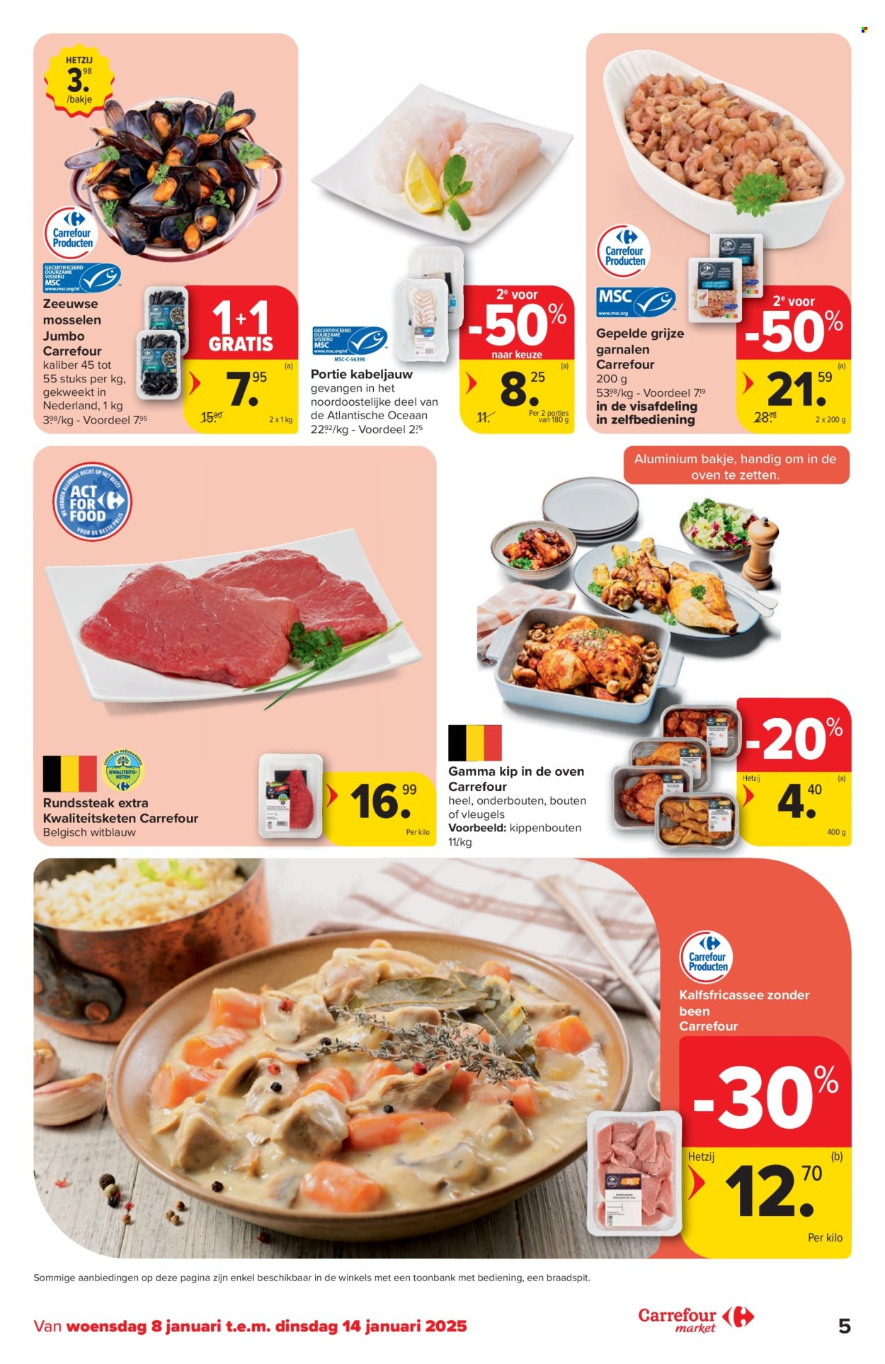 Carrefour market-aanbieding - 08/01/2025 - 14/01/2025. Pagina 1