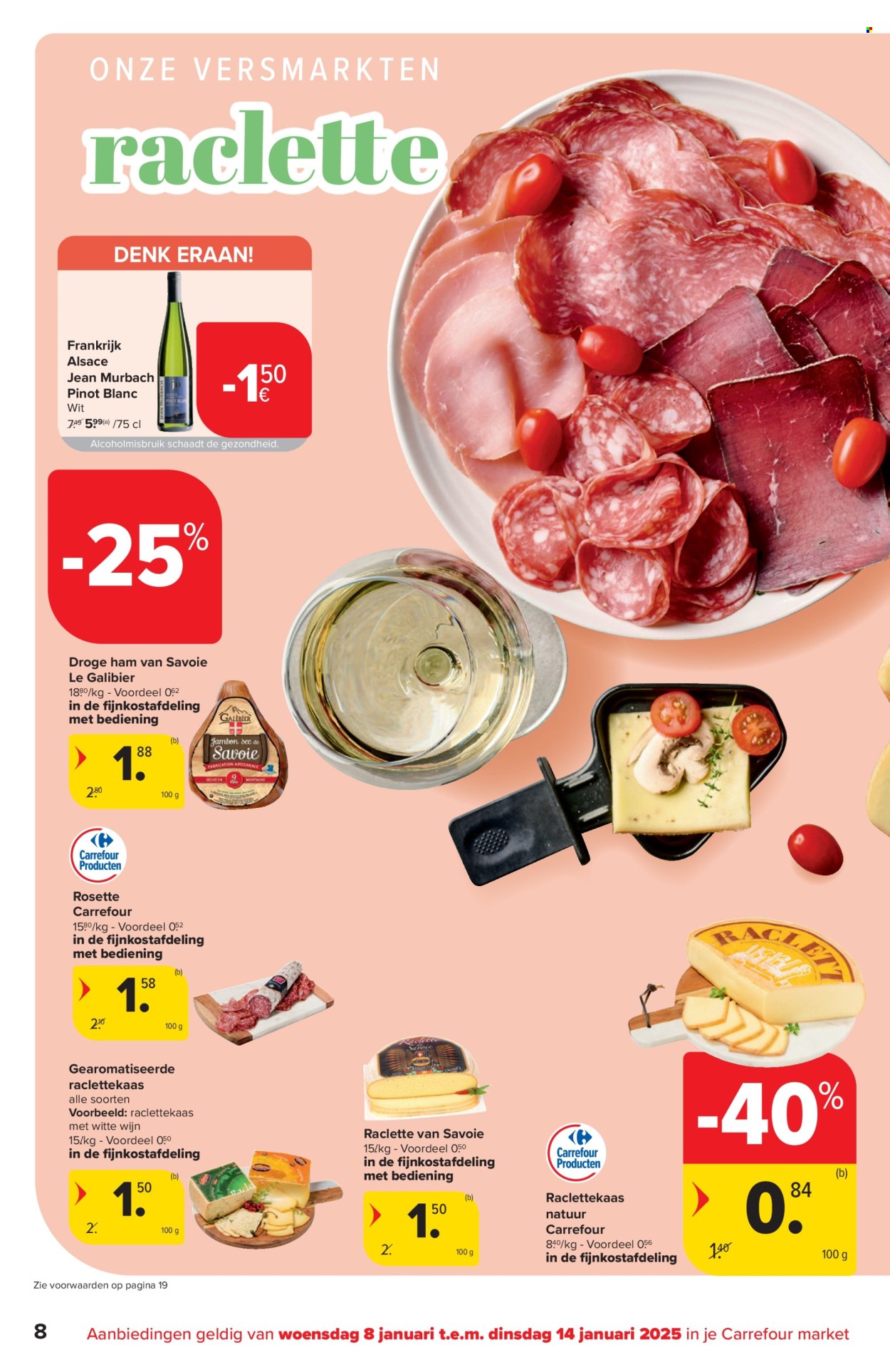 Carrefour market-aanbieding - 08/01/2025 - 14/01/2025. Pagina 1