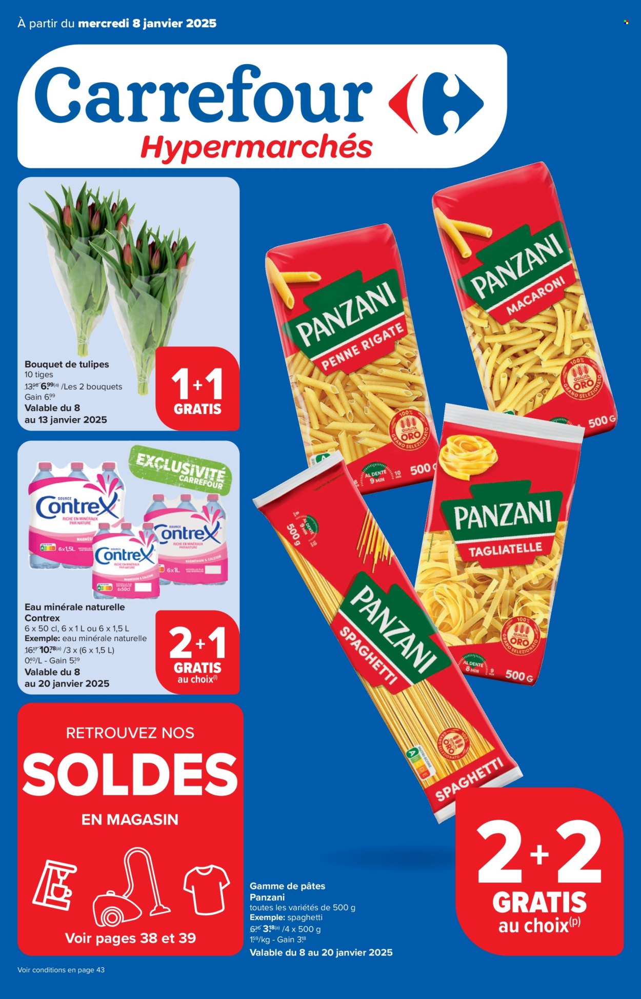 Carrefour hypermarkt-aanbieding - 08/01/2025 - 20/01/2025. Pagina 1