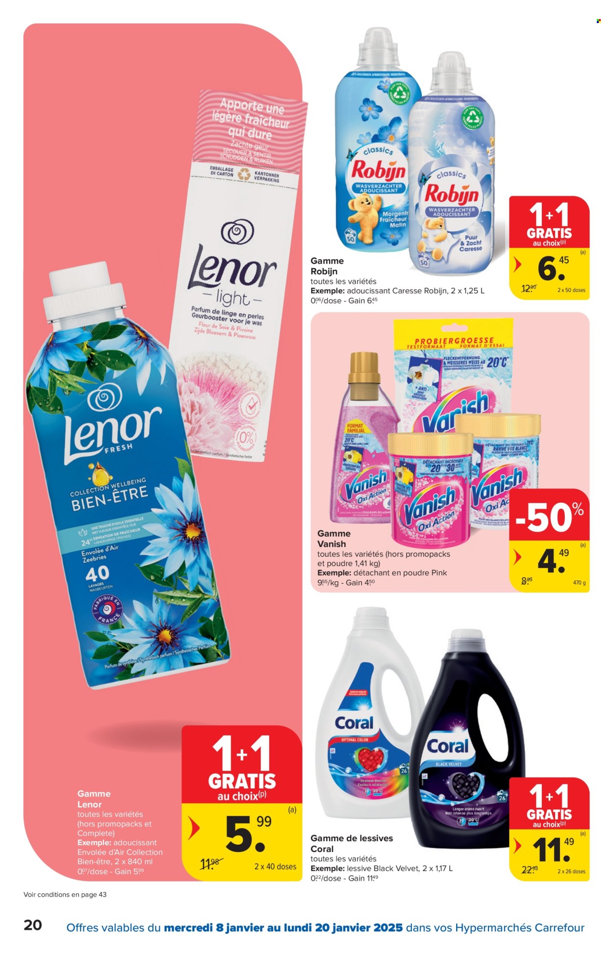 Carrefour hypermarkt-aanbieding - 08/01/2025 - 20/01/2025. Pagina 1