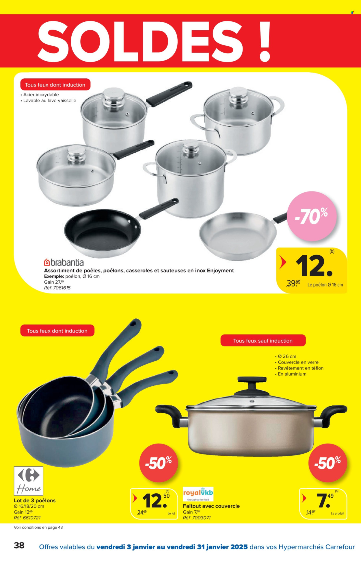 Carrefour hypermarkt-aanbieding - 08/01/2025 - 20/01/2025. Pagina 1