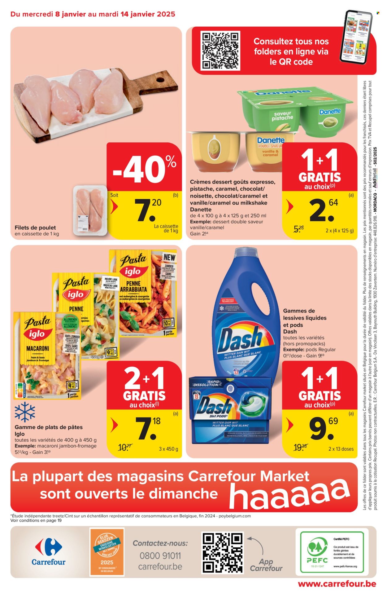 Carrefour market-aanbieding - 08/01/2025 - 14/01/2025. Pagina 1