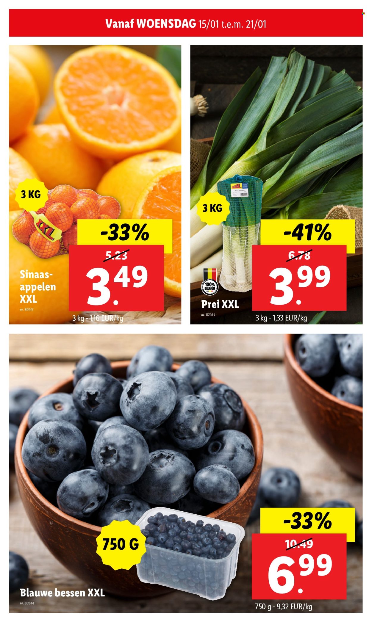 Lidl-aanbieding - 15/01/2025 - 21/01/2025. Pagina 1