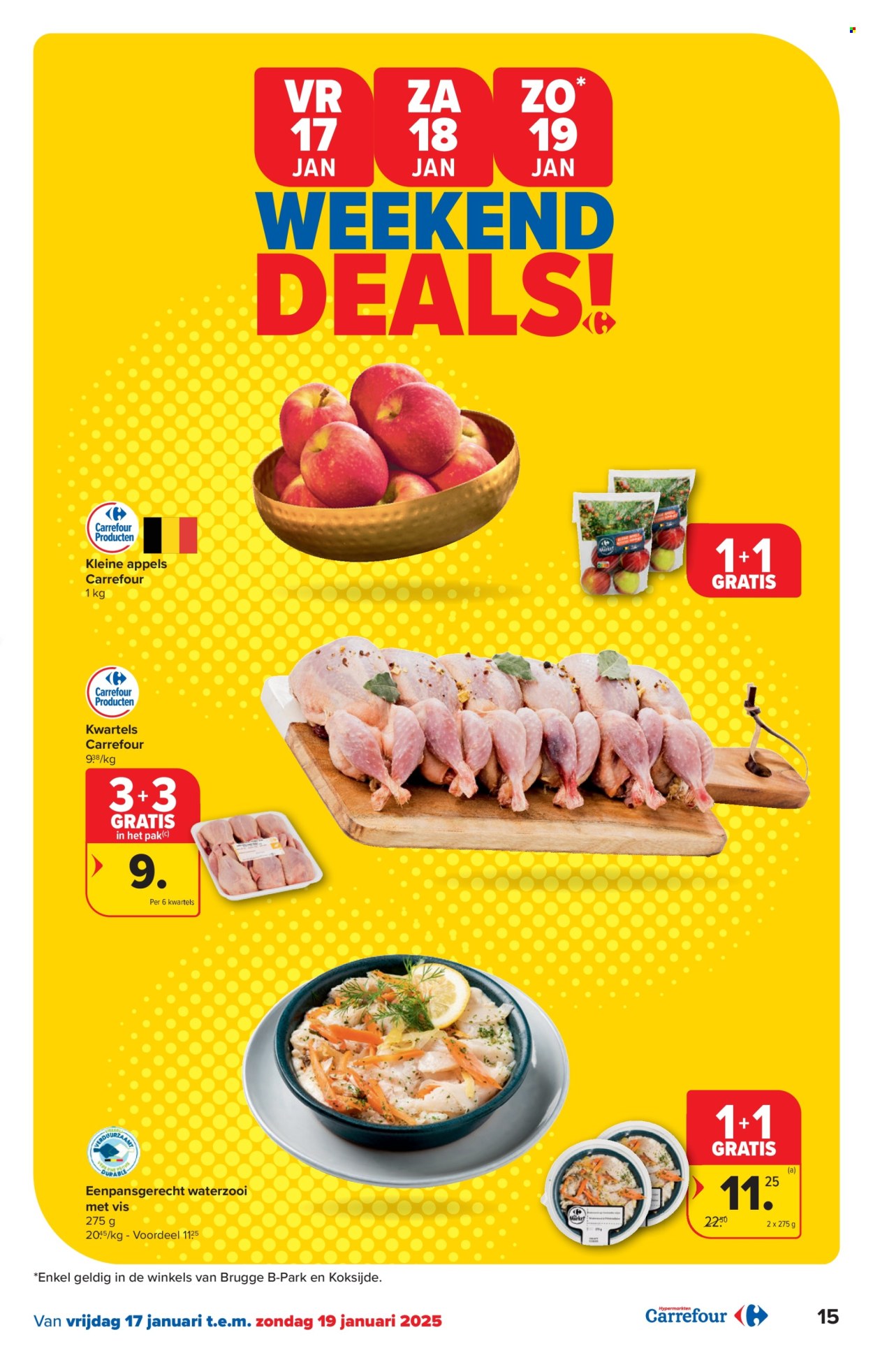 Carrefour hypermarkt-aanbieding - 15/01/2025 - 27/01/2025. Pagina 1