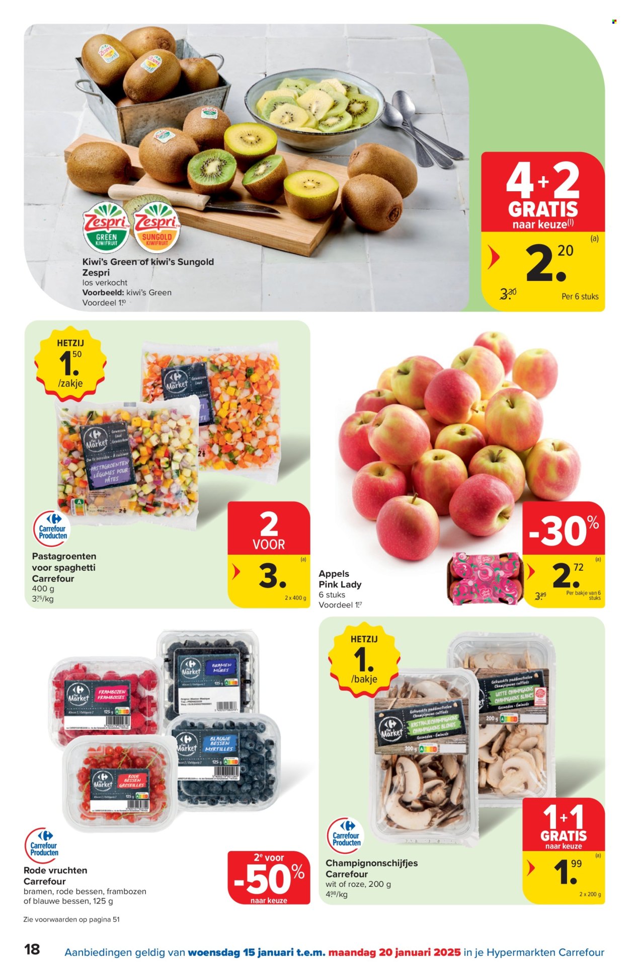 Carrefour hypermarkt-aanbieding - 15/01/2025 - 27/01/2025. Pagina 1