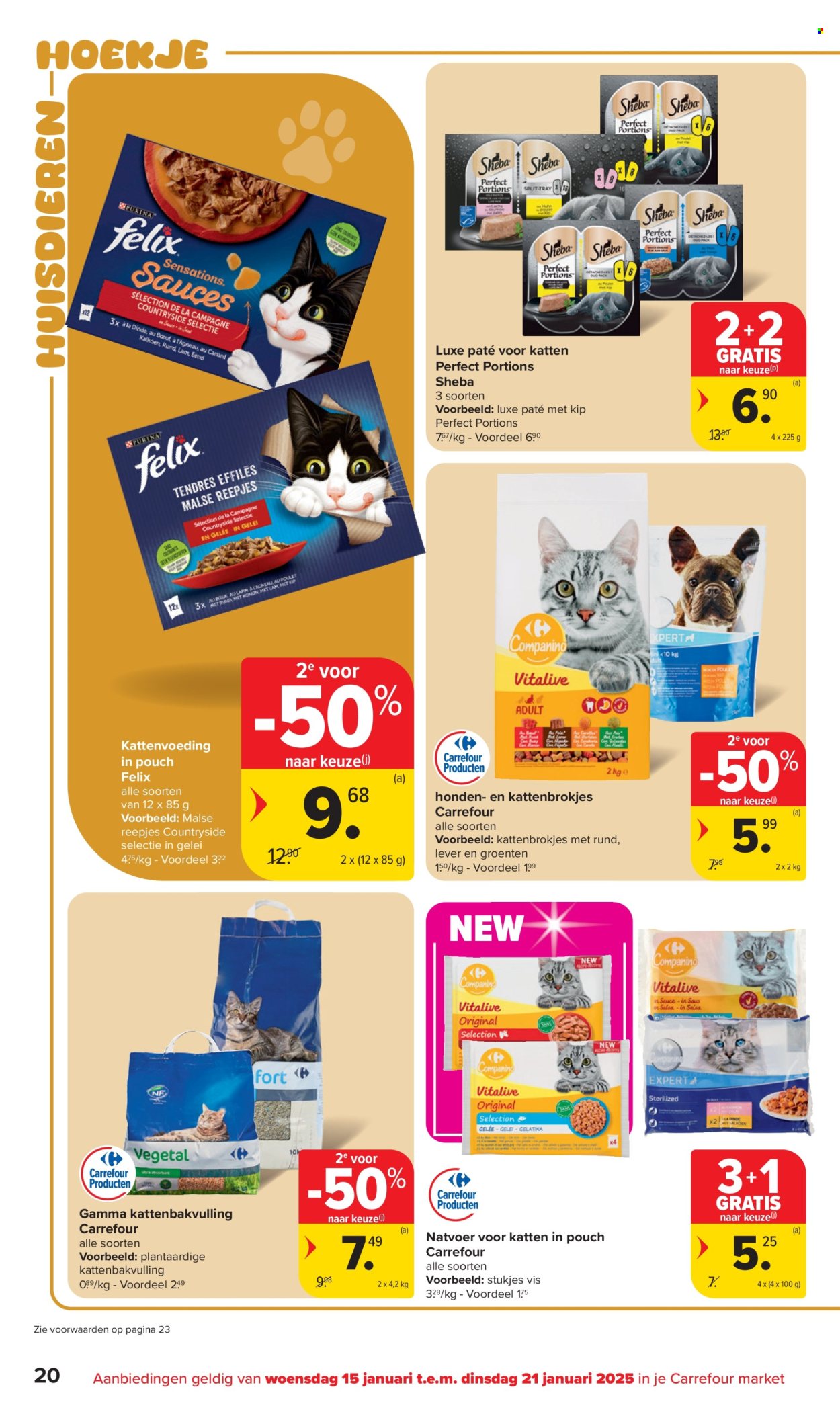 Carrefour market-aanbieding - 15/01/2025 - 21/01/2025. Pagina 1