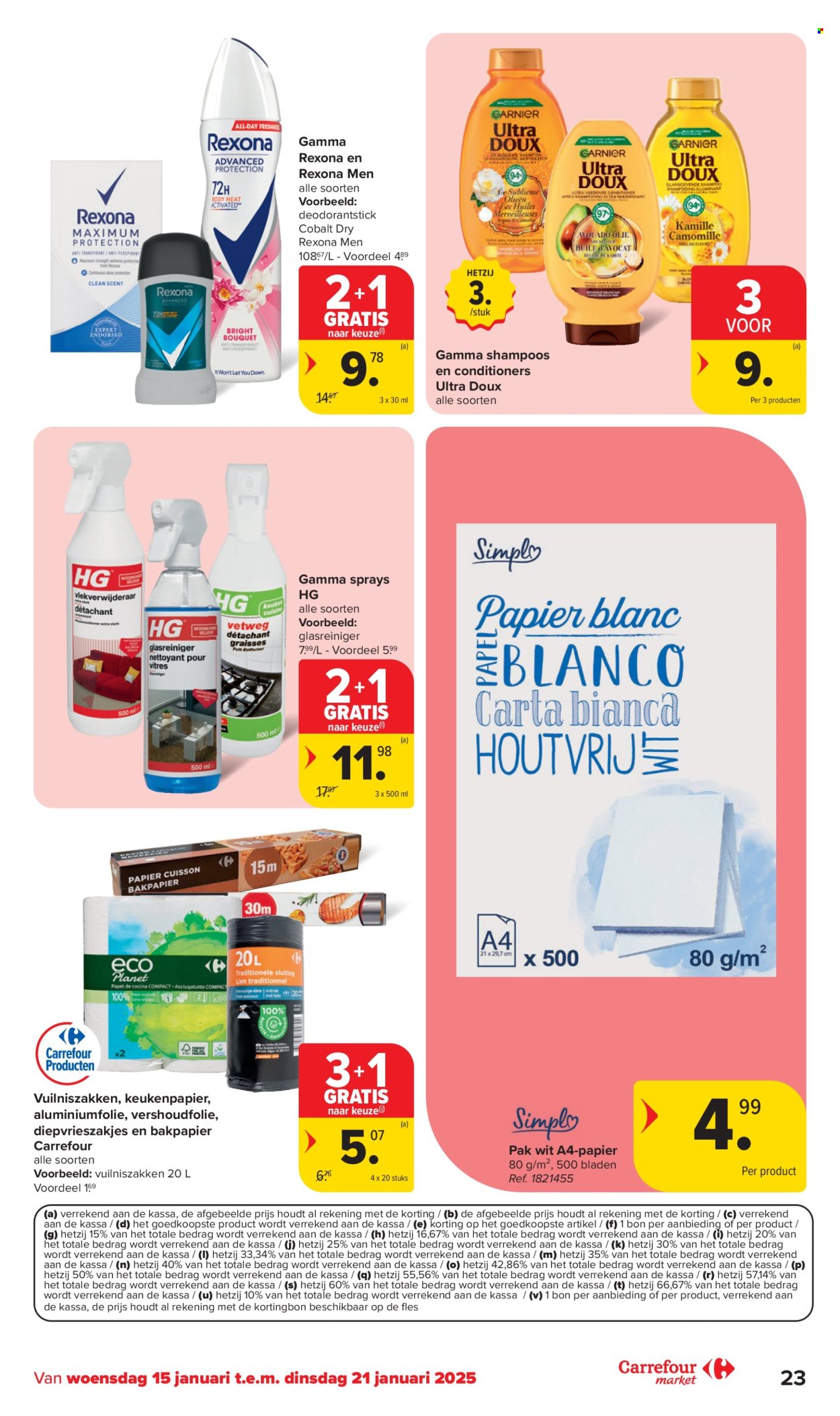 Carrefour market-aanbieding - 15/01/2025 - 21/01/2025. Pagina 1