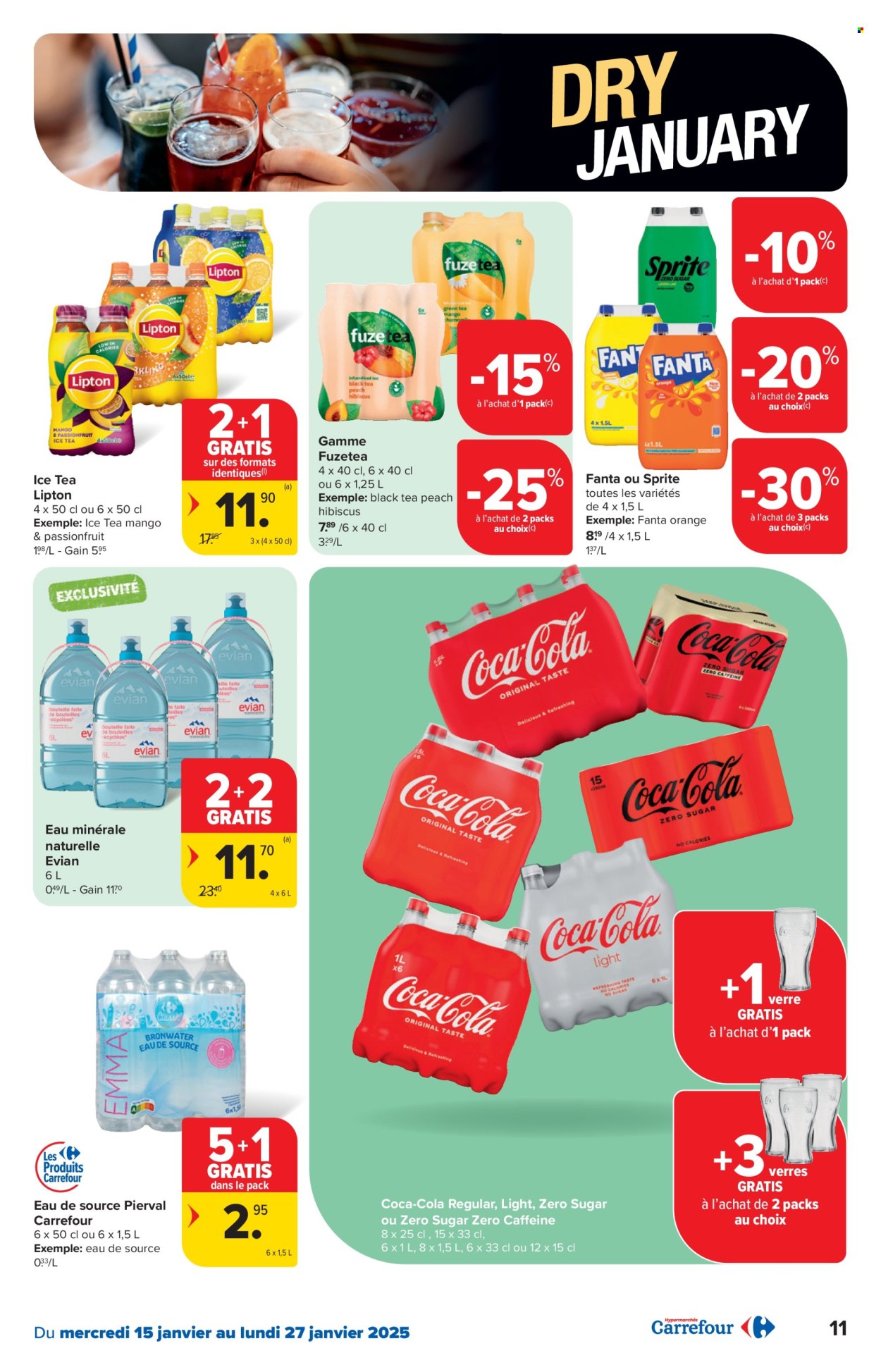 Carrefour hypermarkt-aanbieding - 15/01/2025 - 27/01/2025. Pagina 1