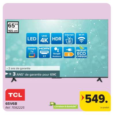 TCL 65V6B