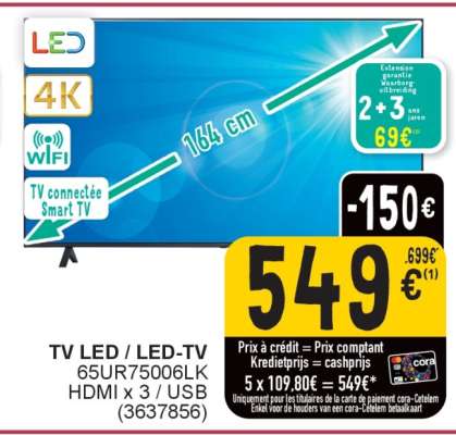 TV LED / LED-TV 65UR75006LK