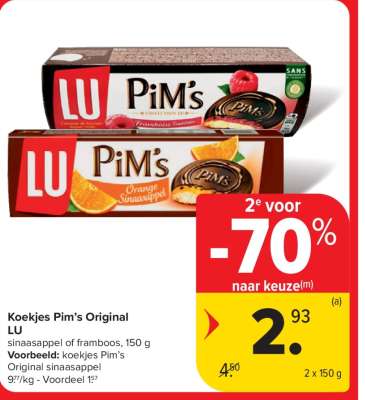 Koekjes Pim’s Original LU