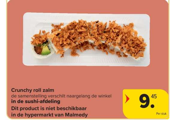 Crunchy roll zalm