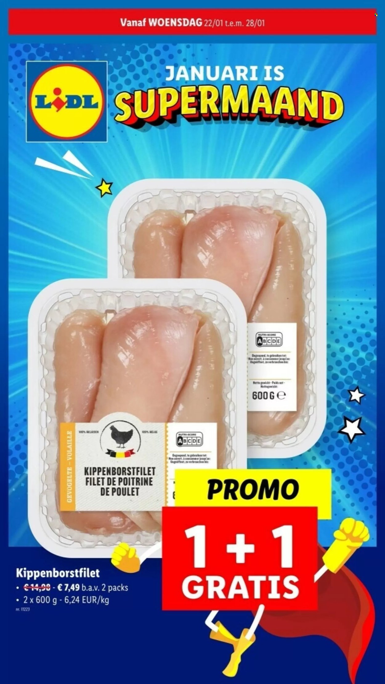 Lidl-aanbieding - 22/01/2025 - 28/01/2025. Pagina 1