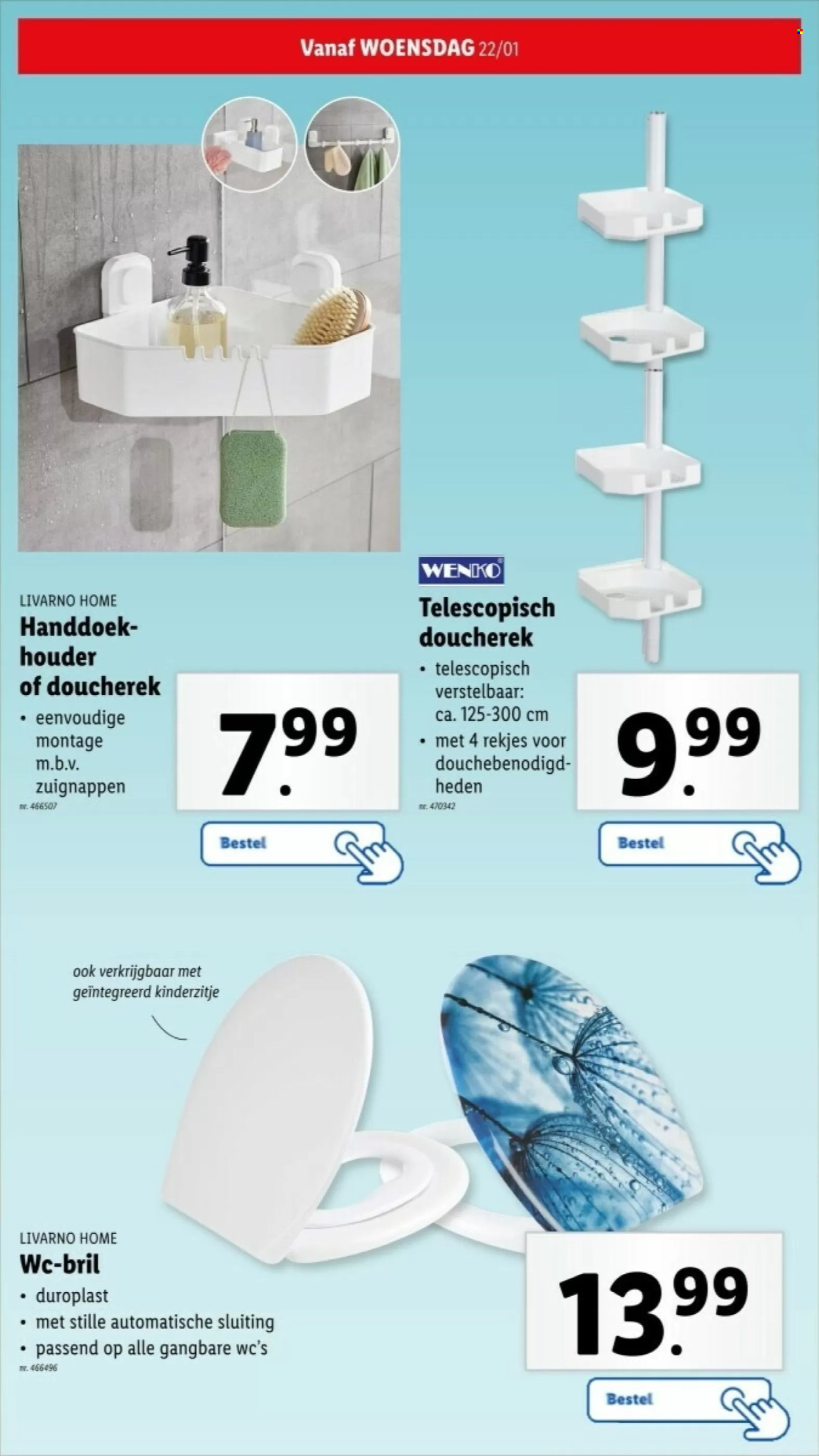 Lidl-aanbieding - 22/01/2025 - 28/01/2025. Pagina 1