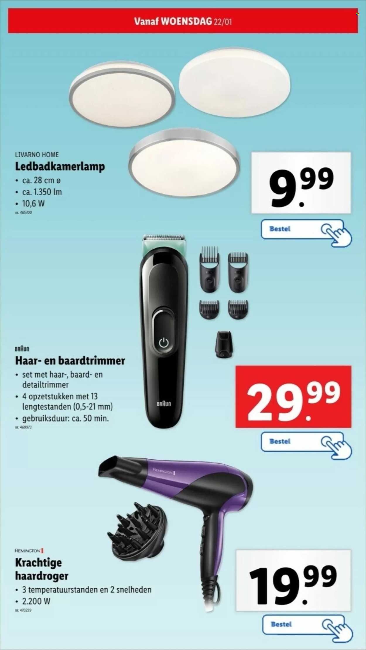 Lidl-aanbieding - 22/01/2025 - 28/01/2025. Pagina 1