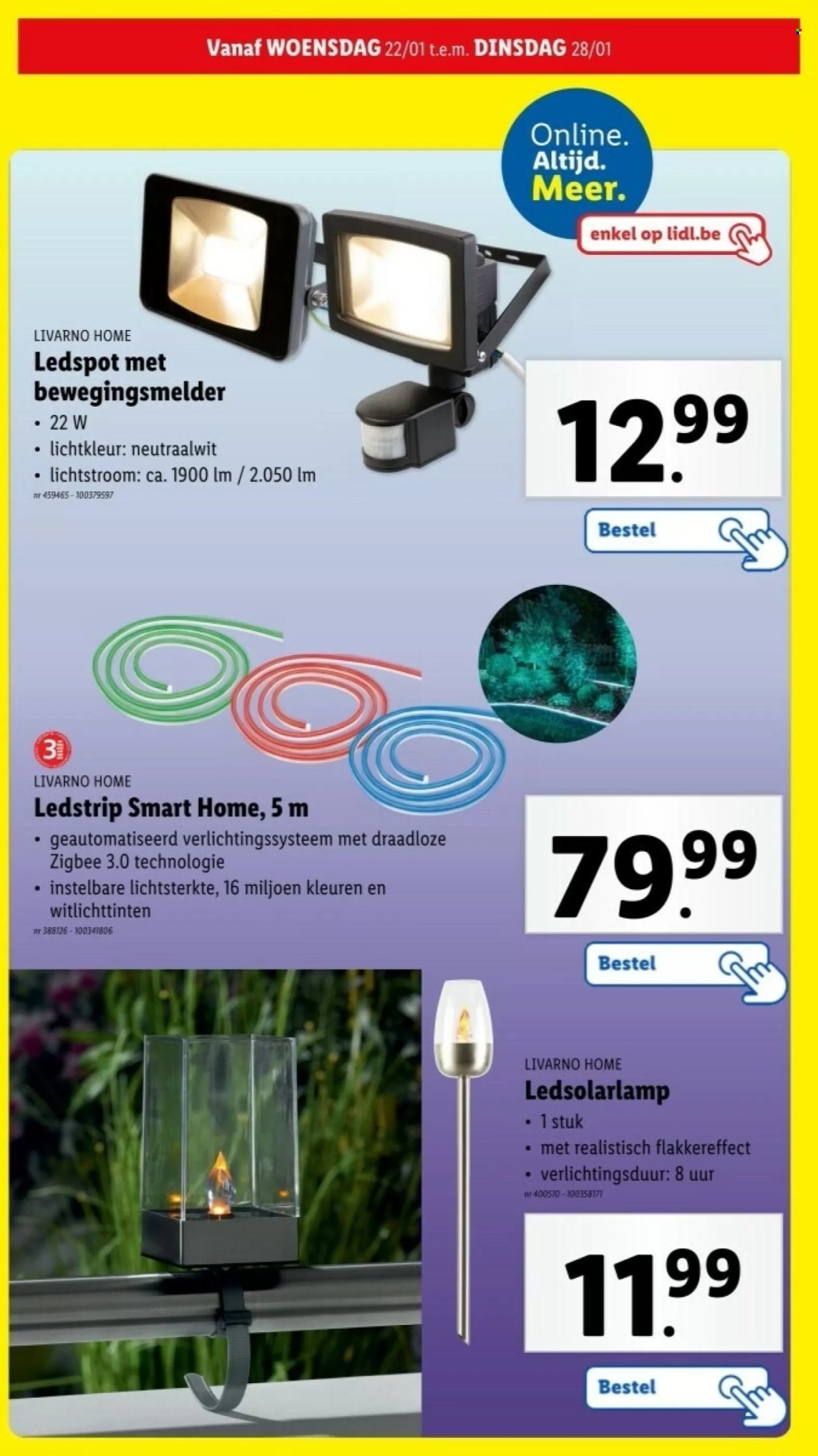 Lidl-aanbieding - 22/01/2025 - 28/01/2025. Pagina 1