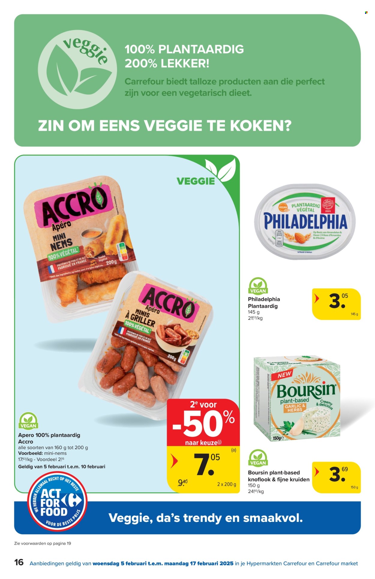 Carrefour-aanbieding - 05/02/2025 - 17/02/2025. Pagina 1