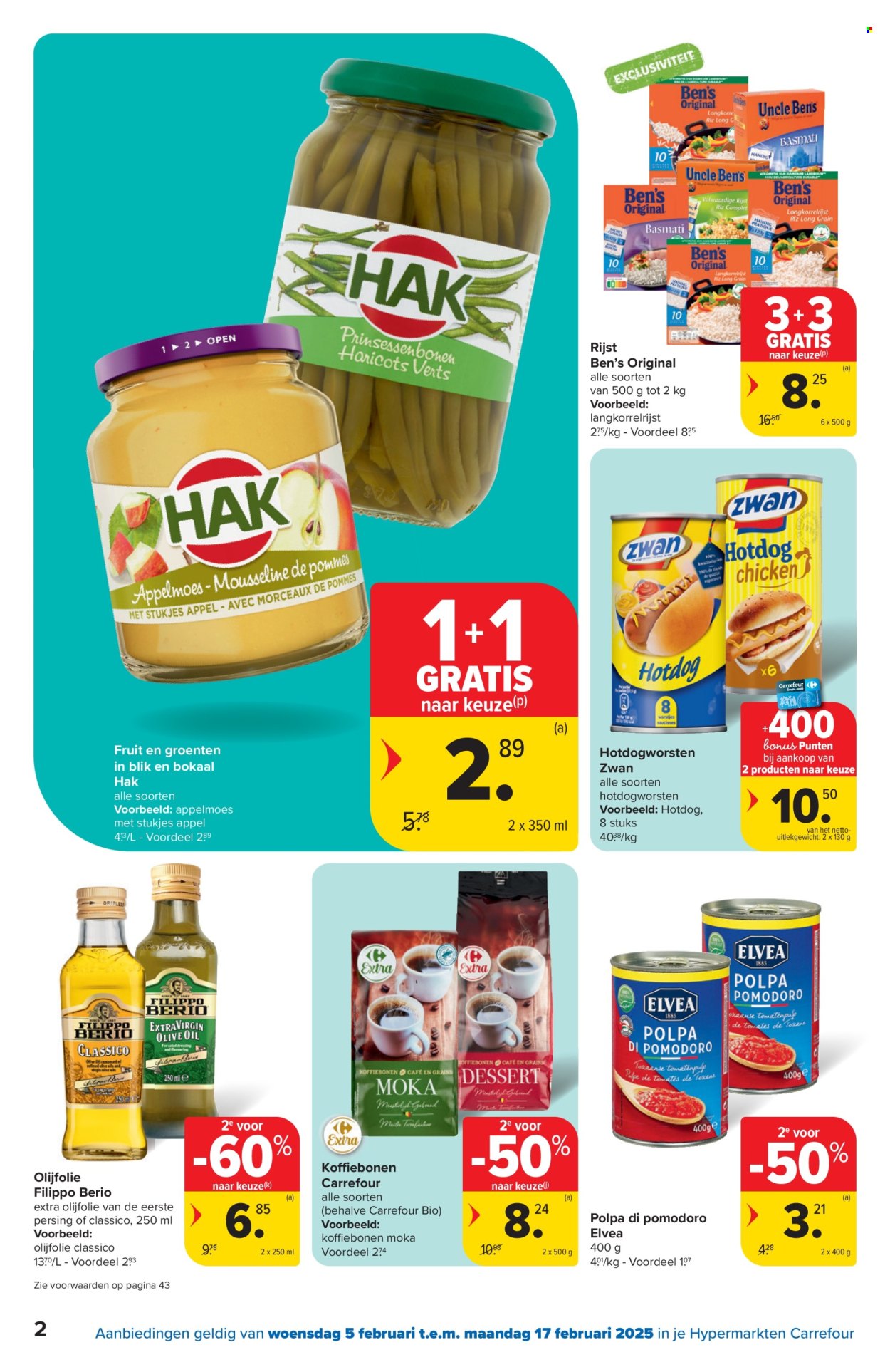 Carrefour hypermarkt-aanbieding - 05/02/2025 - 17/02/2025. Pagina 1