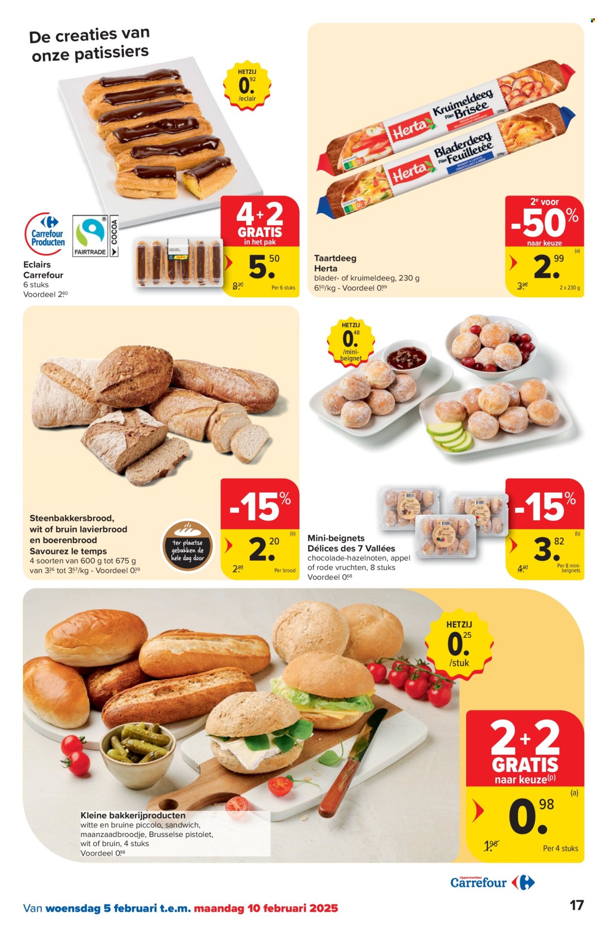 Carrefour hypermarkt-aanbieding - 05/02/2025 - 17/02/2025. Pagina 1