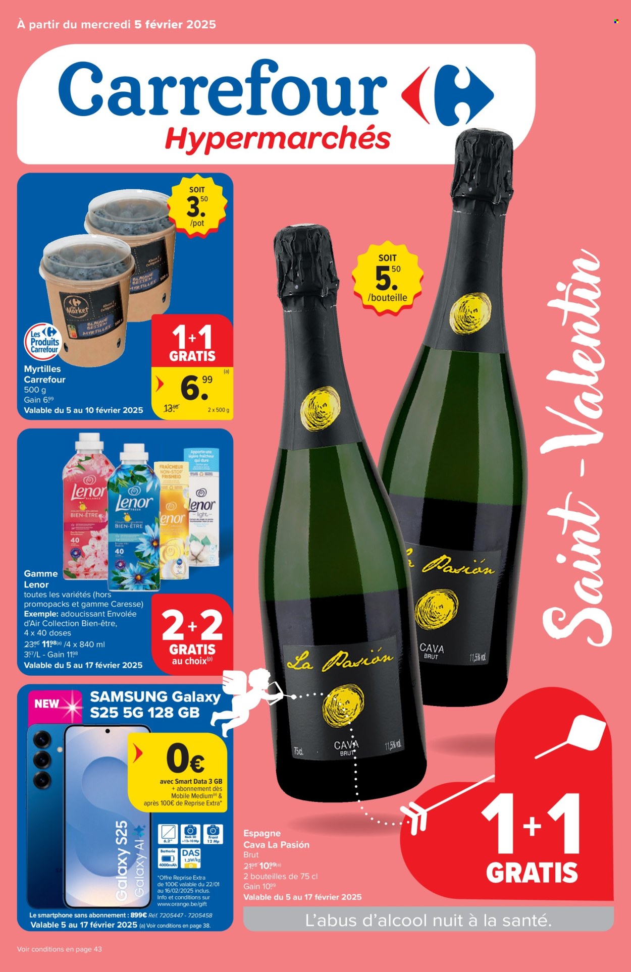 Carrefour hypermarkt-aanbieding - 05/02/2025 - 17/02/2025. Pagina 1