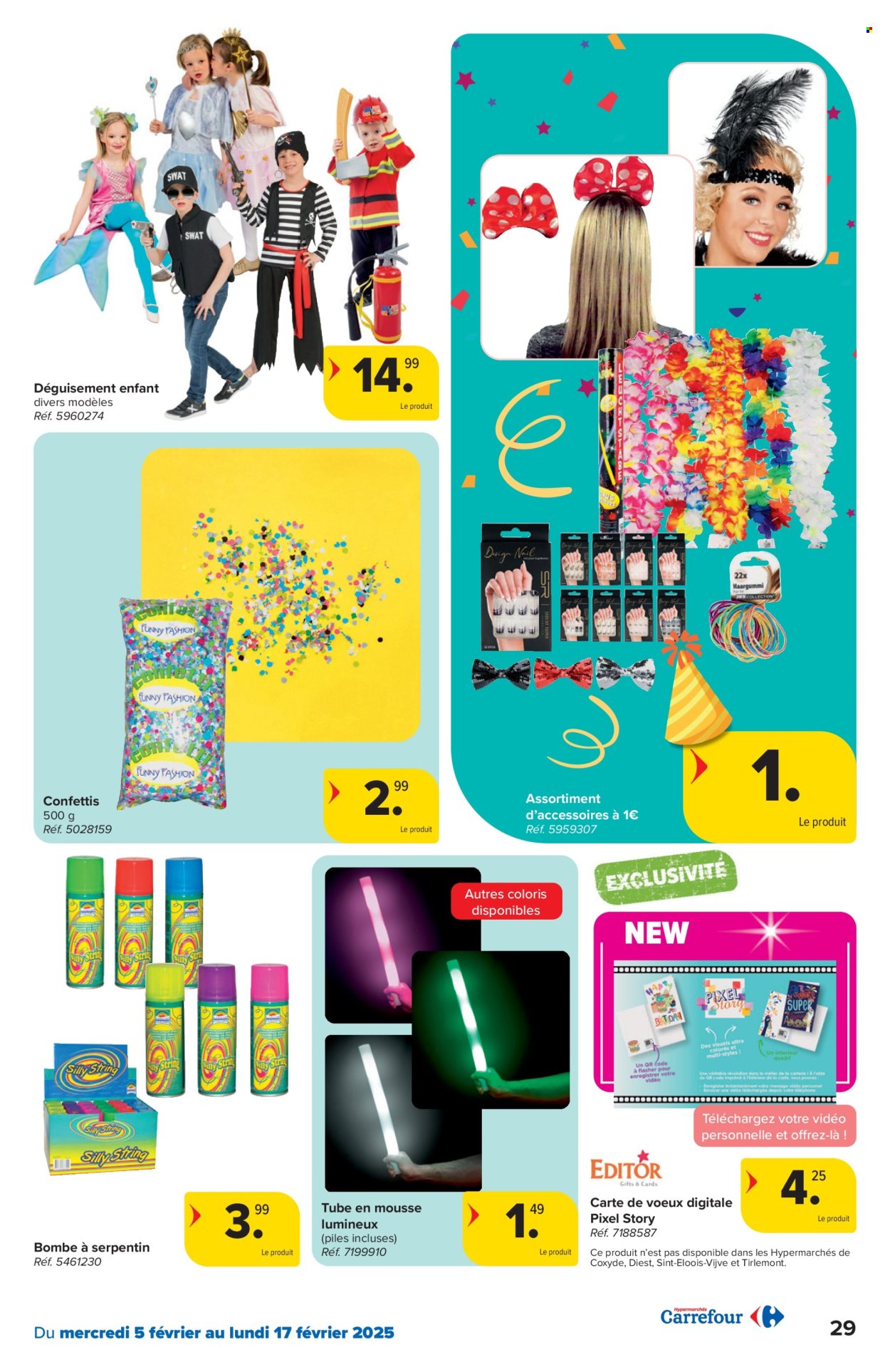 Carrefour hypermarkt-aanbieding - 05/02/2025 - 17/02/2025. Pagina 1