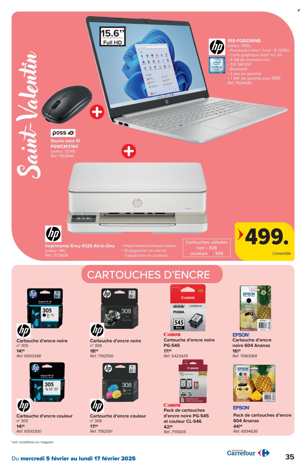 Carrefour hypermarkt-aanbieding - 05/02/2025 - 17/02/2025. Pagina 1