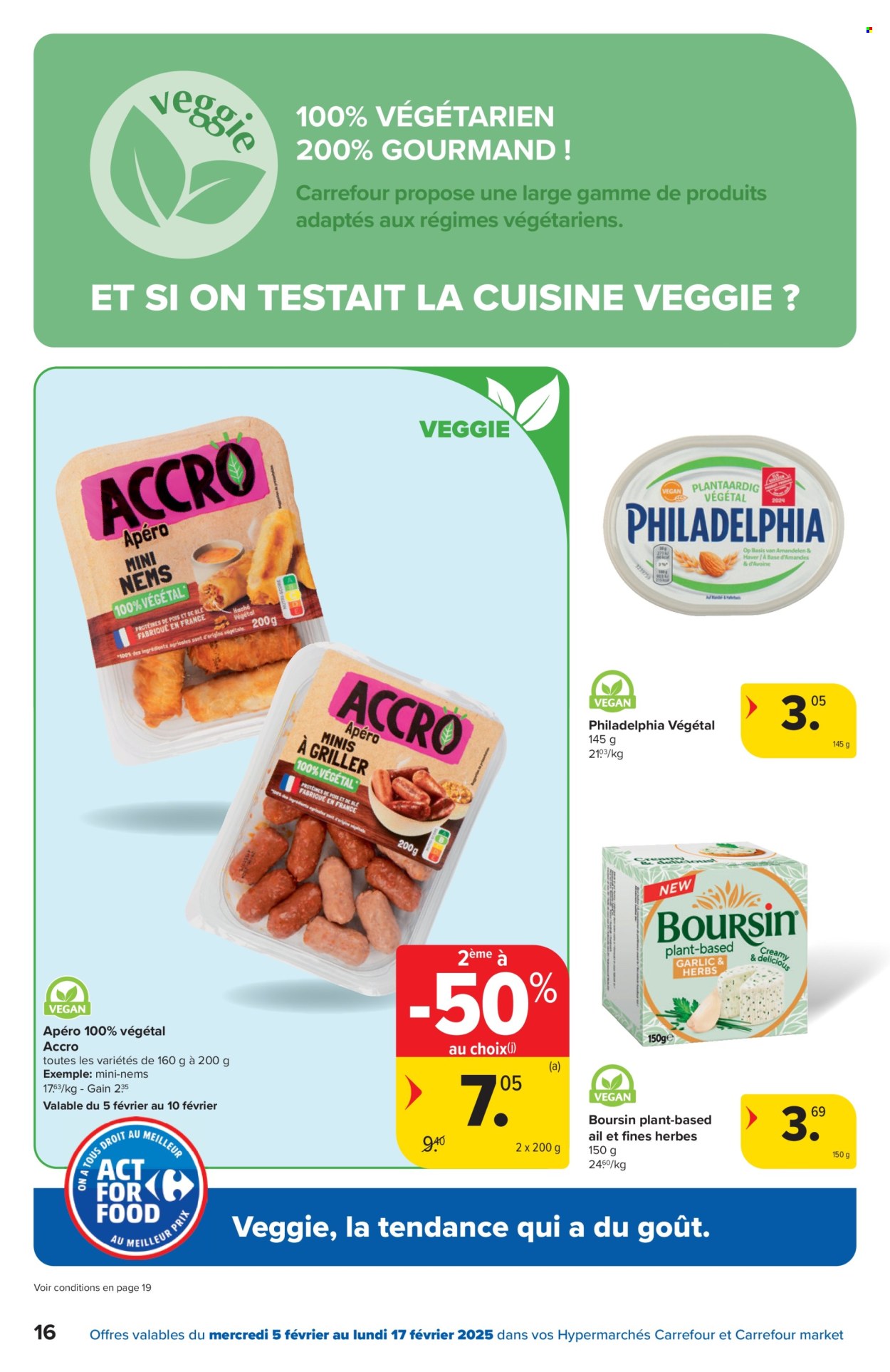 Carrefour-aanbieding - 05/02/2025 - 17/02/2025. Pagina 1