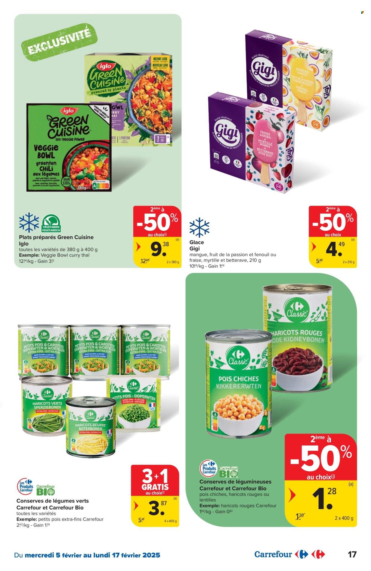 Carrefour-aanbieding - 05/02/2025 - 17/02/2025. Pagina 1