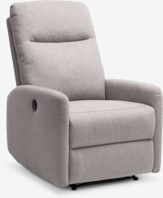 Fauteuil inclinable VONSILD électrique gris clair