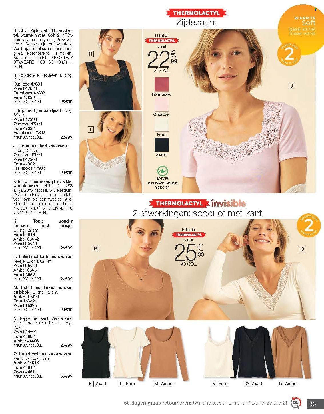 Damart-aanbieding. Pagina 1