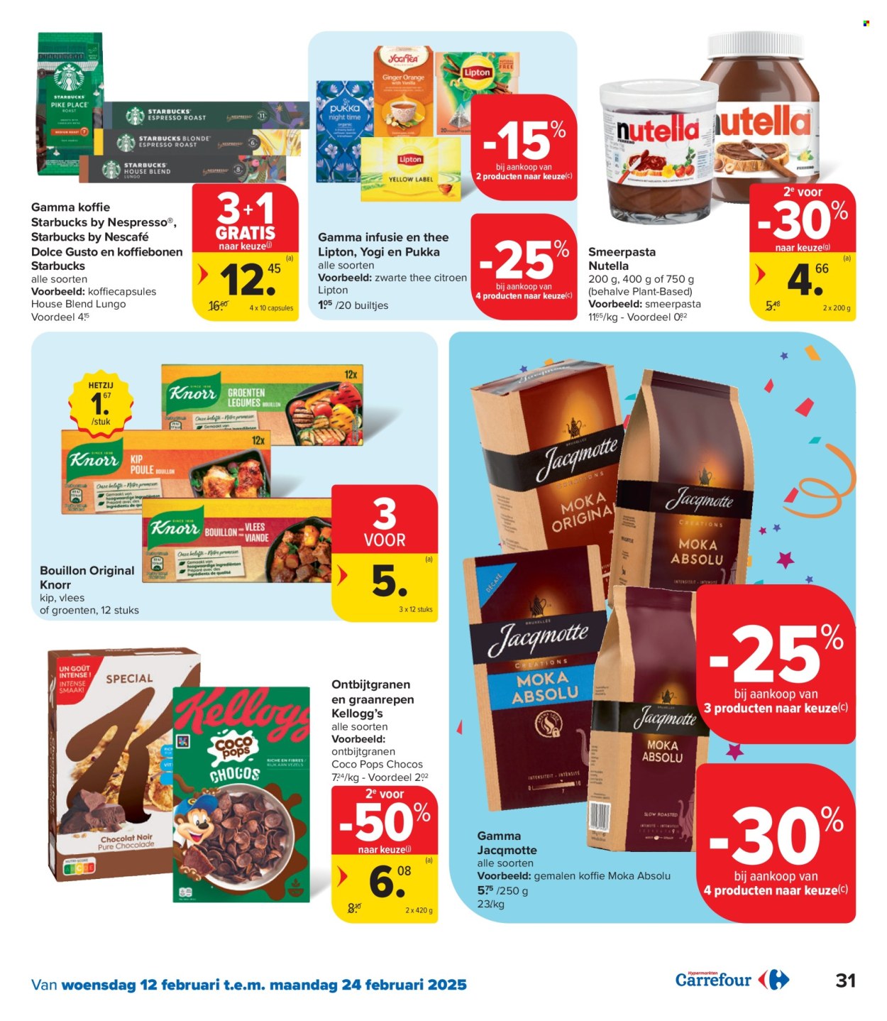 Carrefour hypermarkt-aanbieding - 12/02/2025 - 24/02/2025. Pagina 1