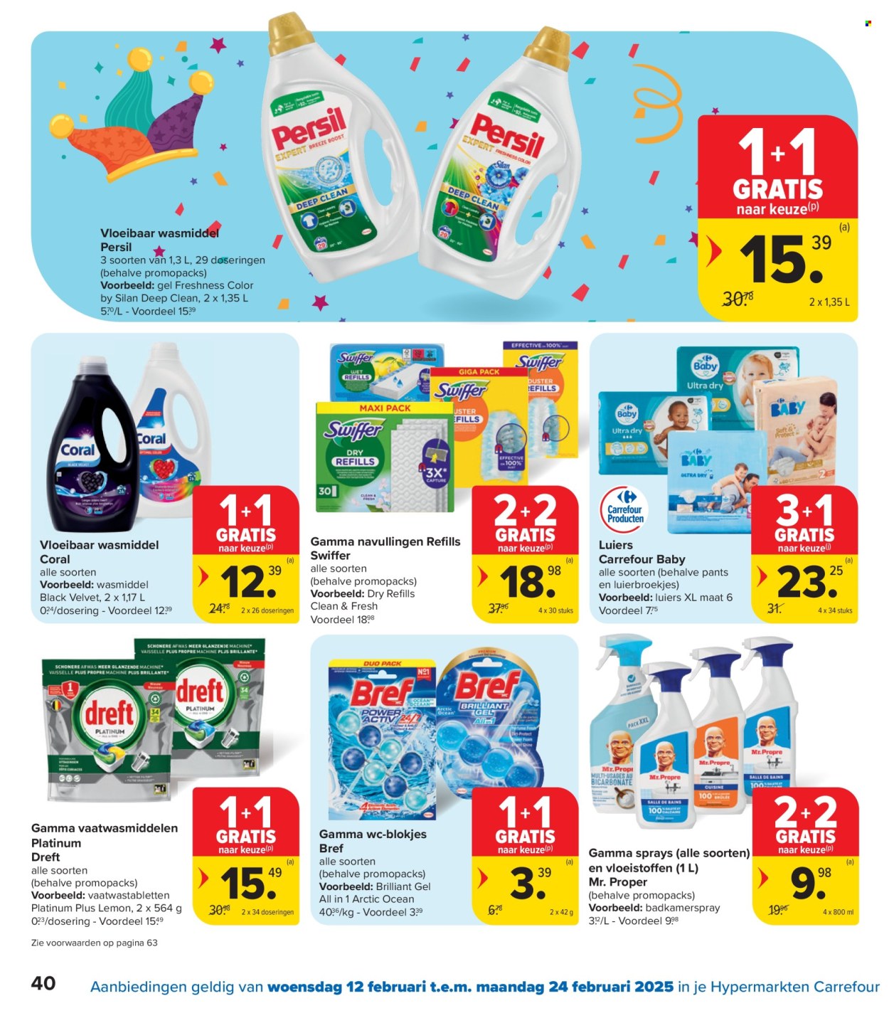 Carrefour hypermarkt-aanbieding - 12/02/2025 - 24/02/2025. Pagina 1