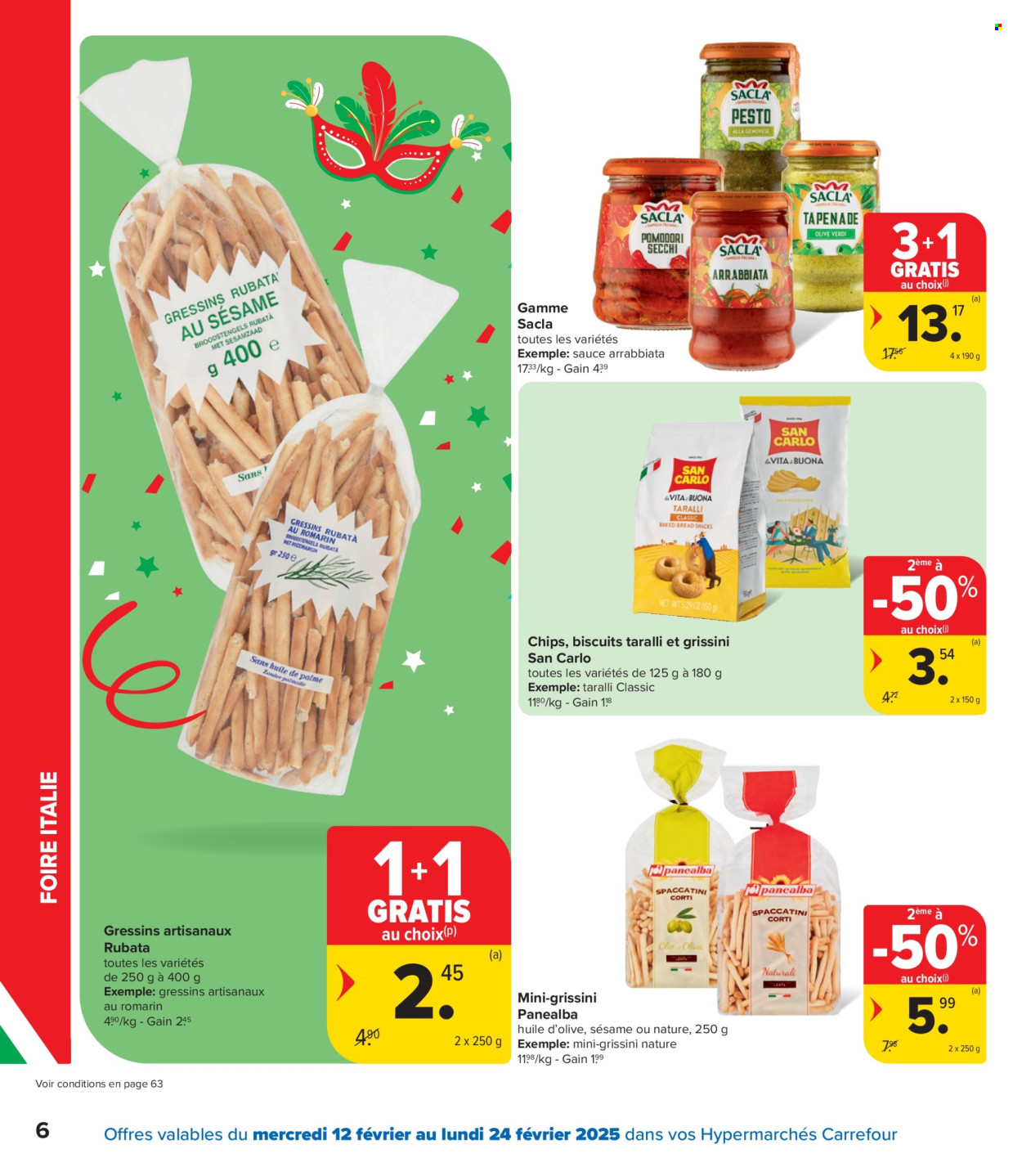 Carrefour hypermarkt-aanbieding - 12/02/2025 - 24/02/2025. Pagina 1