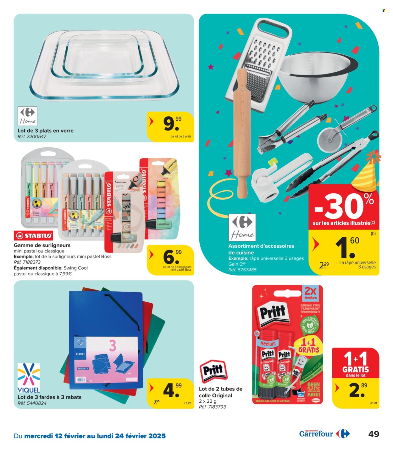 Carrefour hypermarkt-aanbieding - 12/02/2025 - 24/02/2025. Pagina 1