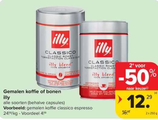 Gemalen koffie of bonen