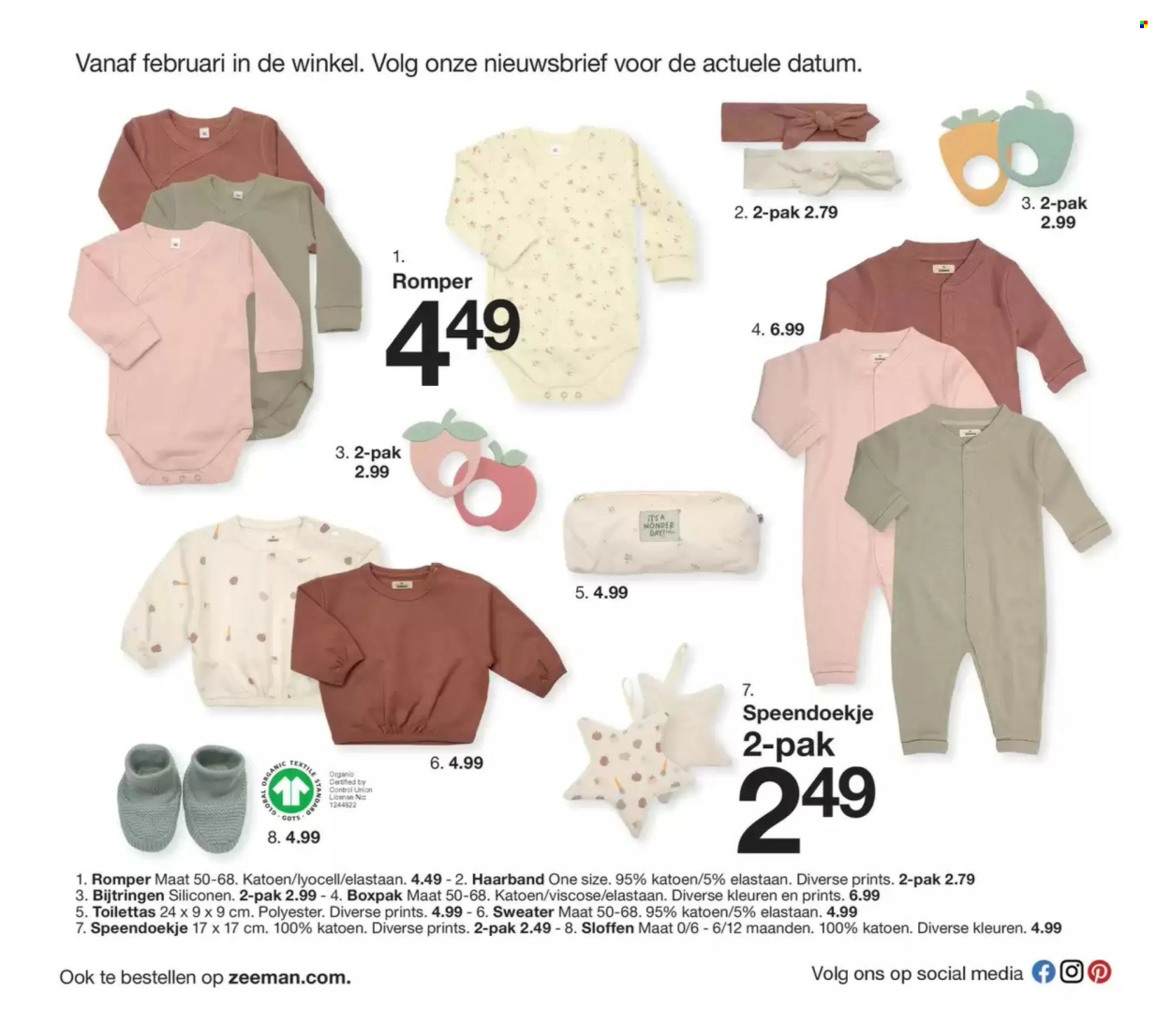 Zeeman-aanbieding - 07/02/2025 - 31/07/2025. Pagina 1
