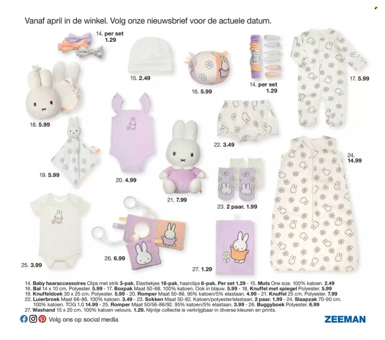 Zeeman-aanbieding - 07/02/2025 - 31/07/2025. Pagina 1