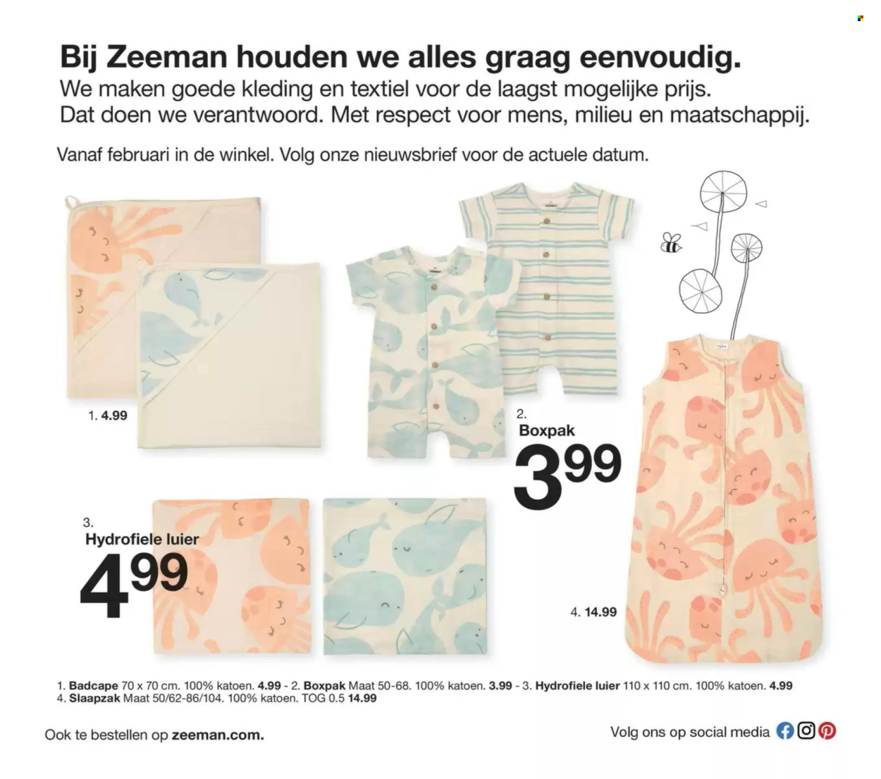 Zeeman-aanbieding - 07/02/2025 - 31/07/2025. Pagina 1