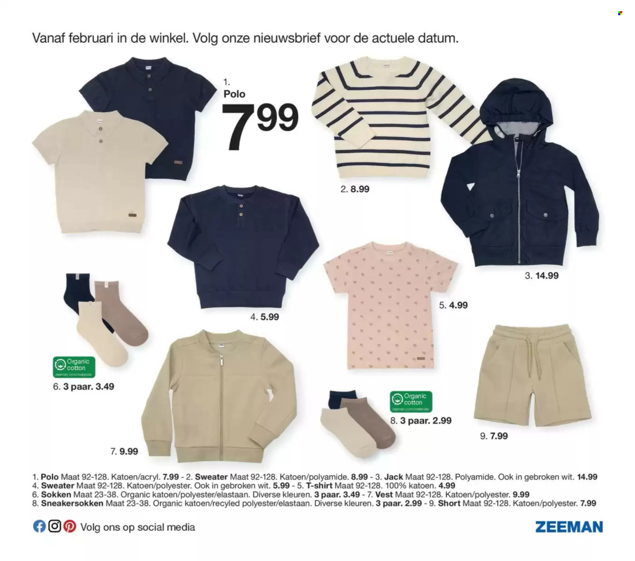 Zeeman-aanbieding - 07/02/2025 - 31/07/2025. Pagina 1