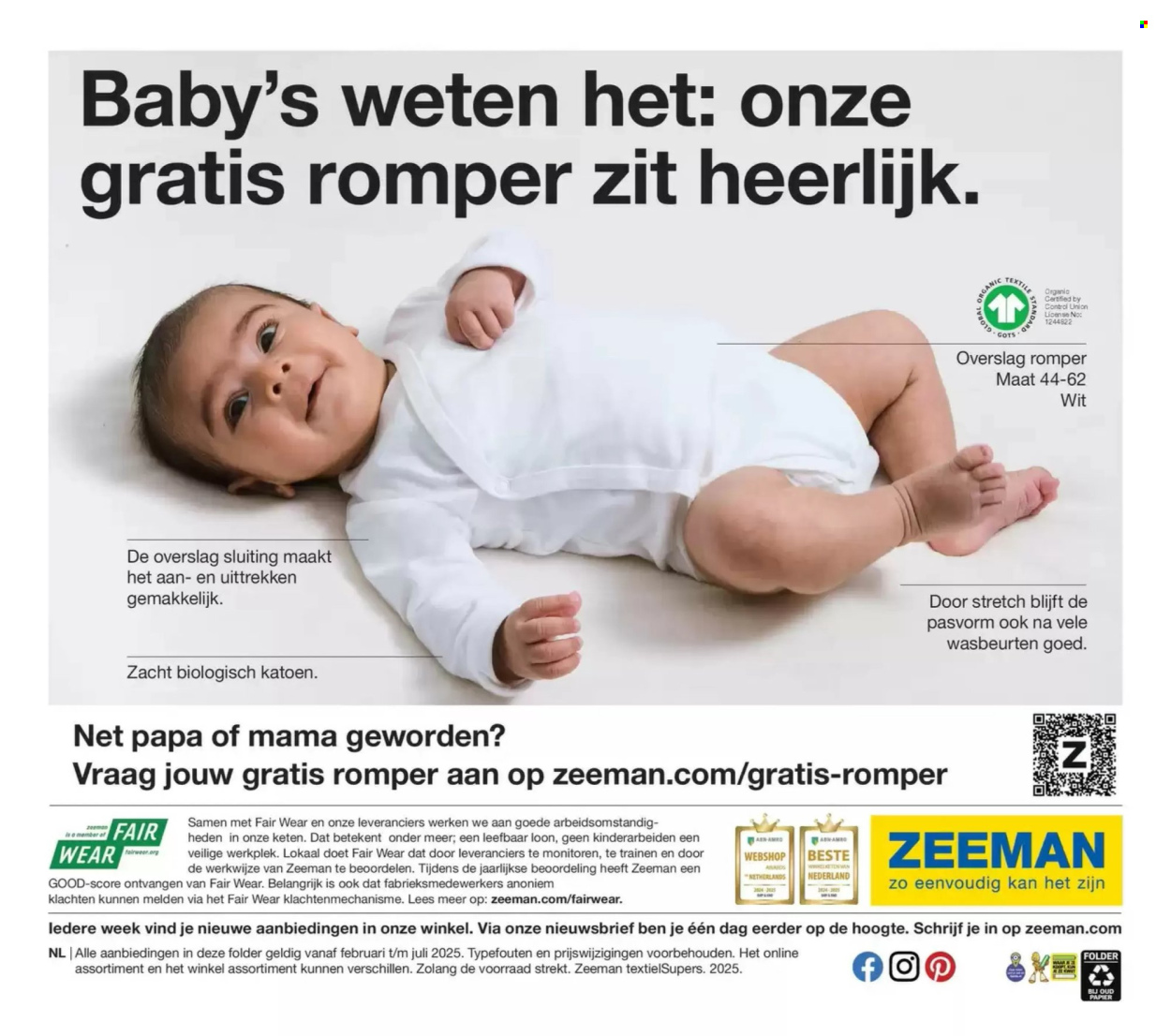 Zeeman-aanbieding - 07/02/2025 - 31/07/2025. Pagina 1
