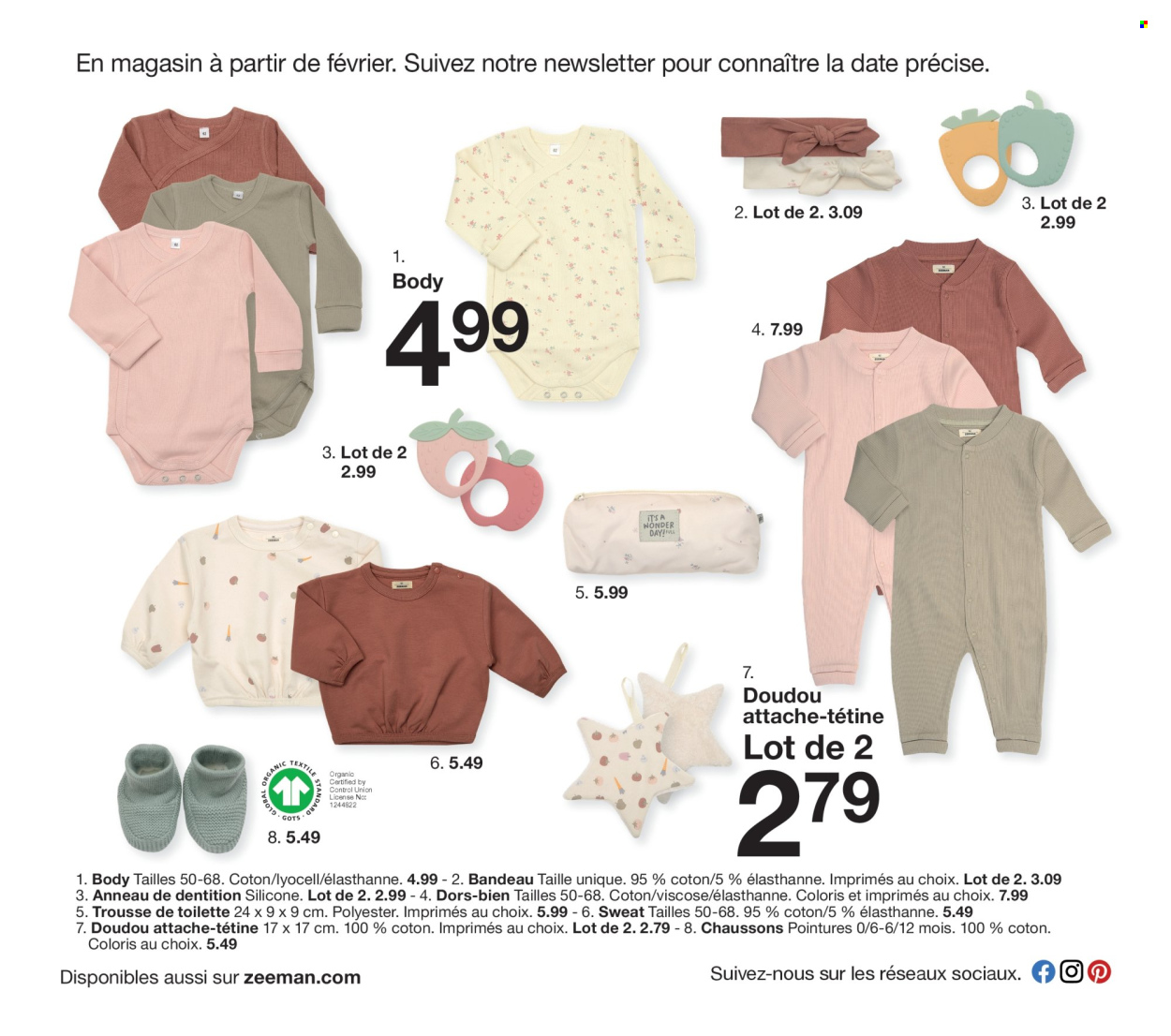 Zeeman-aanbieding - 07/02/2025 - 31/07/2025. Pagina 1