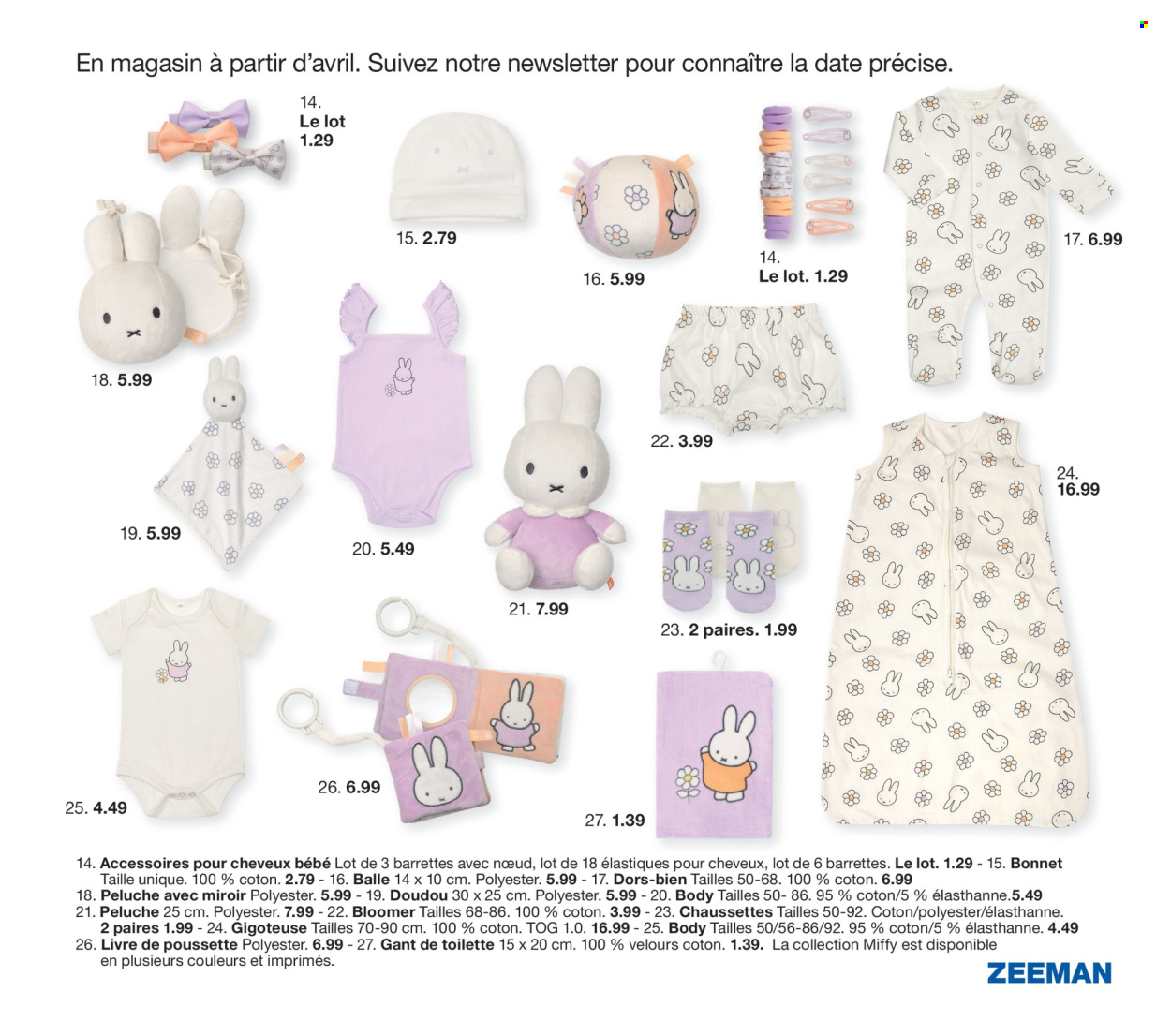 Zeeman-aanbieding - 07/02/2025 - 31/07/2025. Pagina 1