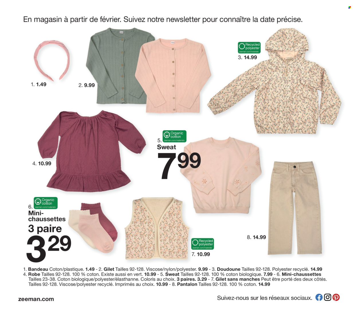 Zeeman-aanbieding - 07/02/2025 - 31/07/2025. Pagina 1