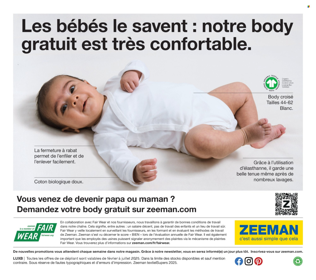 Zeeman-aanbieding - 07/02/2025 - 31/07/2025. Pagina 1