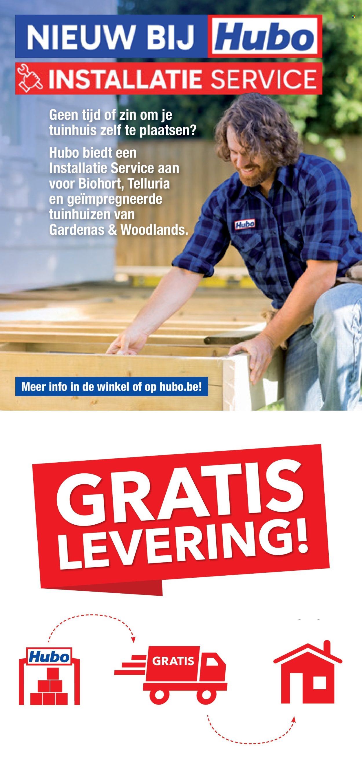 Hubo-aanbieding. Pagina 1