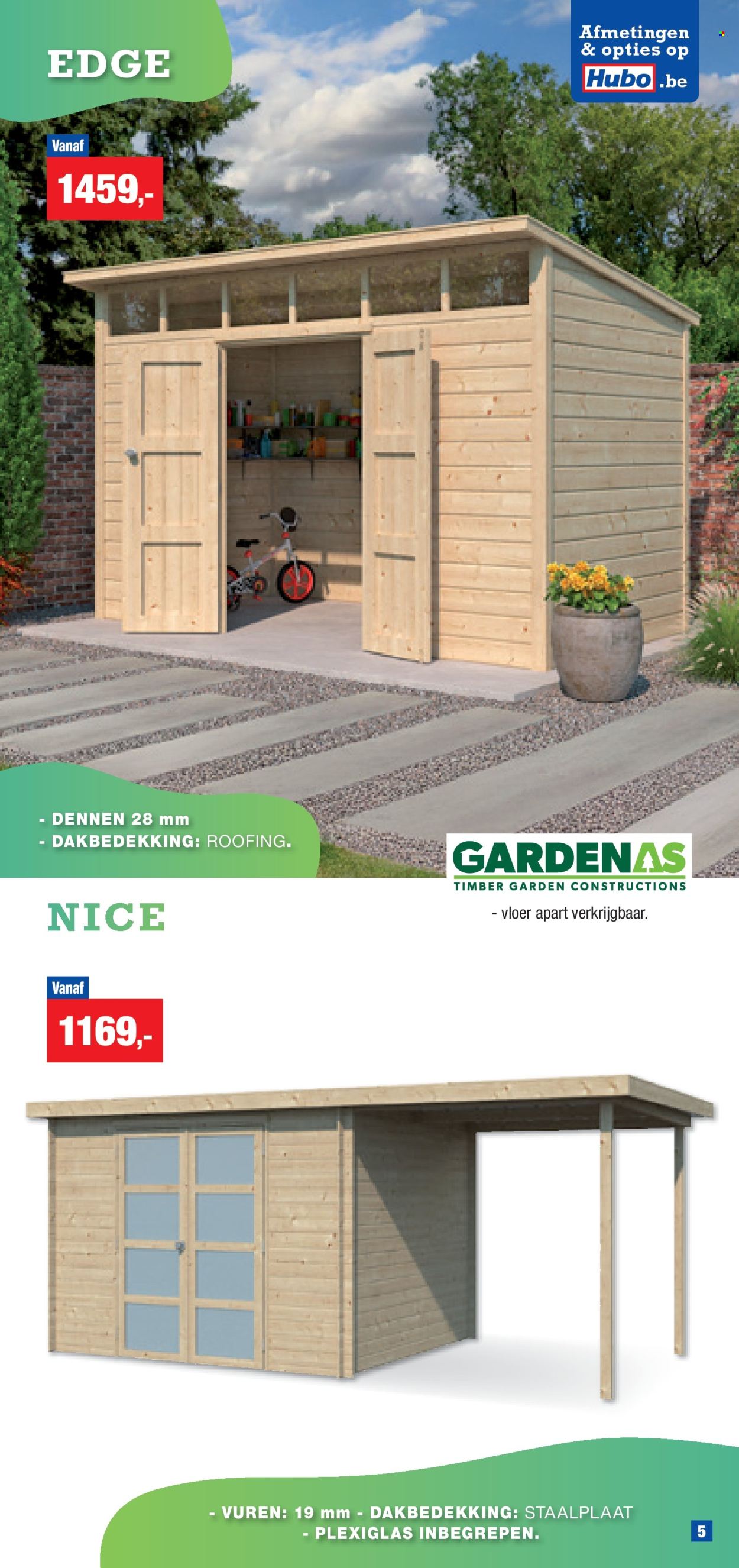 Hubo-aanbieding. Pagina 1