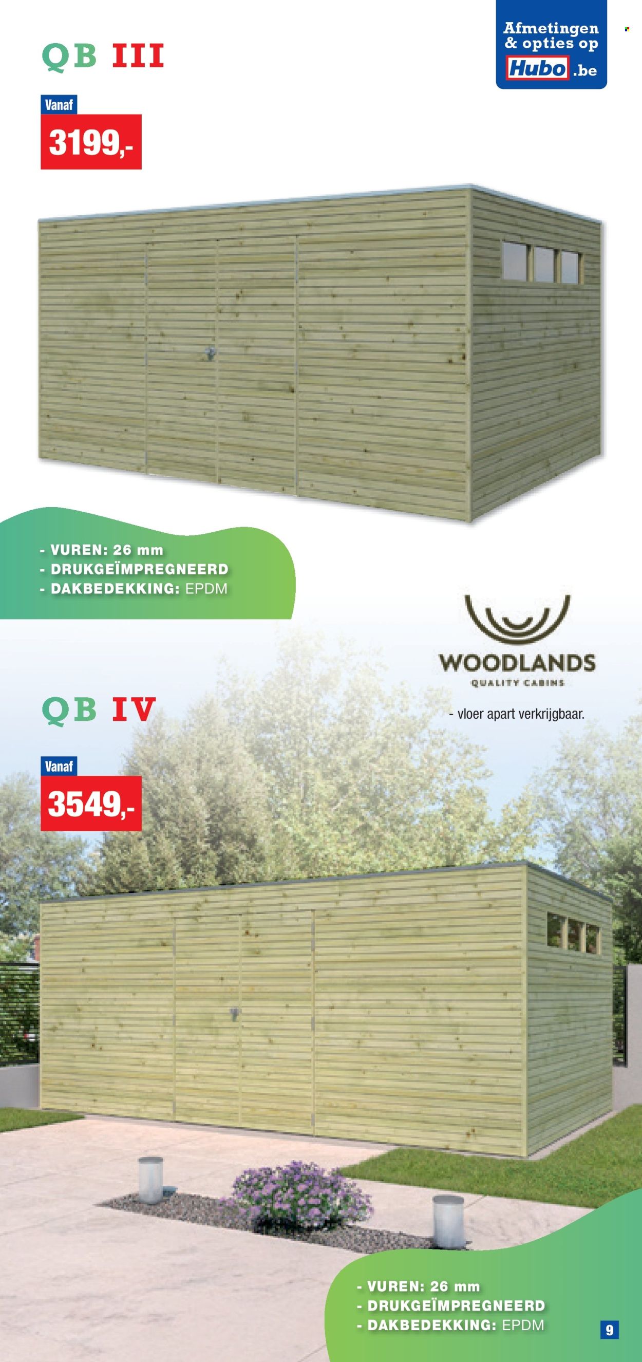 Hubo-aanbieding. Pagina 1